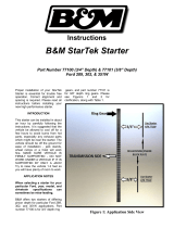 B&M StarTek 77100 Operating instructions