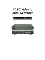 AITech HD.PC.Video to HDMI Converter Specification
