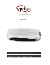 Appliance ACW-2000 R Important Instruction/User Manual
