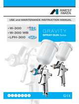 Anest Iwata Gravity Series Use And Maintenance Instruction Manual