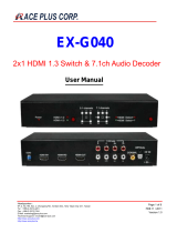 Ace Plus EX-G040 User manual