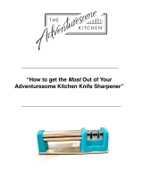 Adventuresome Kitchen Knife Sharpener User manual
