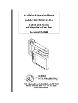 Audio international AI-LCD65-0x-01 Installation & Operation Manual