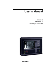 auto maskin DCU 305 R3 User manual