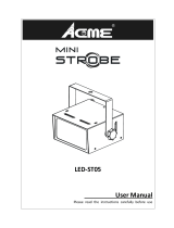 ACME led-st05 User manual