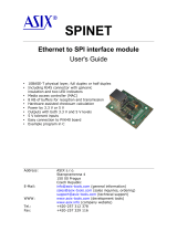 ASIX SPINET User manual