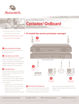 Avocent Cyclades OnBoard Install Manual
