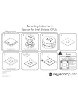 Aqua Computer Spacer Mounting instructions