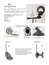 Antennas Direct C1-C ClearStream 1 Convertible Assembly Instructions