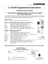 Aiphone C-123LW User manual
