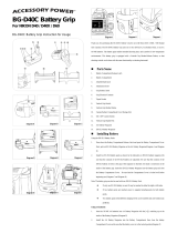 Accessory Power BG-D40C Instruction For Usage