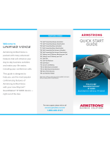Armstrong POLYCOM SOUNDSTATION IP 6000 Quick start guide