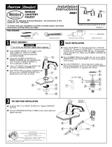 American Standard 2881 User manual