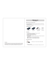 Avue HDMI-EC300 User manual