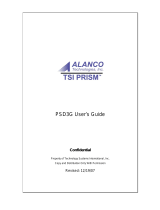 Alanco Technologies, Inc. TSI PRISM PSD3G User manual