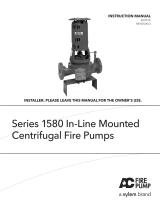A-C Fire Pump 1580 series User manual