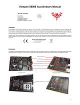 Apollo Accelerators Vampire 68080 User manual