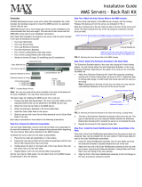 iGo Rack Rail Kit MMS Servers User manual