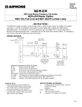 Aiphone NEM-EM Operating instructions