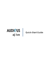 Audicus aJive Quick start guide