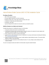 Alarmcom ADC-VC736 Installation guide
