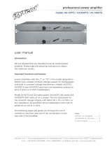 Axxent AX 1400TS User manual