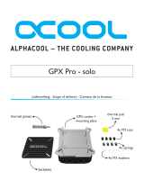 Alphacool GPX Pro solo User manual