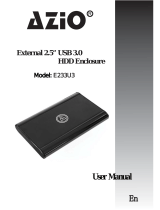 Azio E233U3 User manual