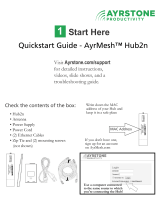 AYRSTONE AyrMesh Hub2n Quick start guide