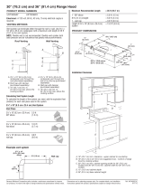 Amana UXT3036AY Product Dimensions