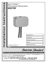 American Standard SELECTRONIC 605XTMV Installation guide