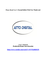 aTTo Digital Picollo User manual