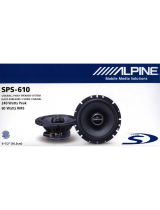 Alpine SPS-610 Installation guide