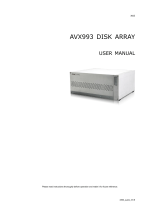 Avtech AVX993 User manual