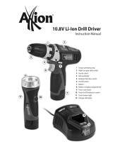 Axion 10.8 Drill Driver User manual
