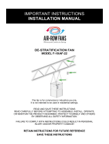 Air Row Fans F-18 Installation guide