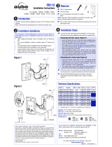 Aube Technologies TH115 AF Installation guide