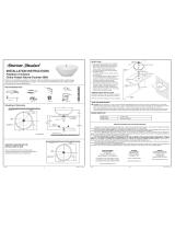 American Standard CHINA VESSEL ABOVE-COUNTER 960 User manual