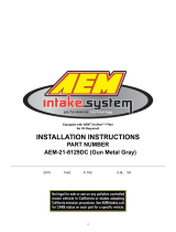 AEM AEM-21-8129DC Installation Instructions Manual