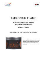 AMBIONAIR FLAME EF628 Installation And User Instructions Manual