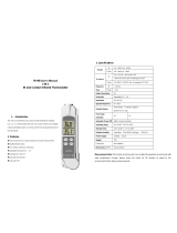 ATP Instrumentation IR-90 User manual
