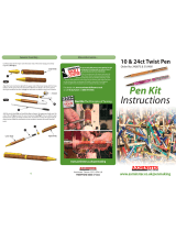 Axminster 10 & 24ct Twist Pen Operating instructions