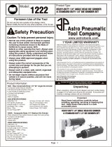 Astro Pneumatic 1222 User manual