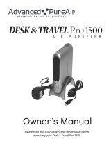 Advanced PureAirDesk & Travel Pro 1500