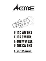 ACME E-10C WW DXX User manual