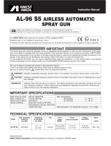 Anest Iwata AL-96 S5 User manual