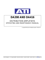ATI Technologies DA208 Operating And Maintenance Manual