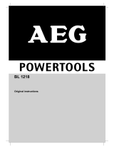 AEG Powertools BL 1218 Original Instructions Manual