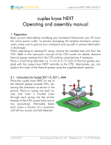 Aqua Computer cuplex kryos NEXT VARIO Operating And Assembly Manual