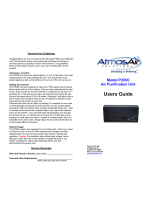 AtmosAir P2000 User manual
